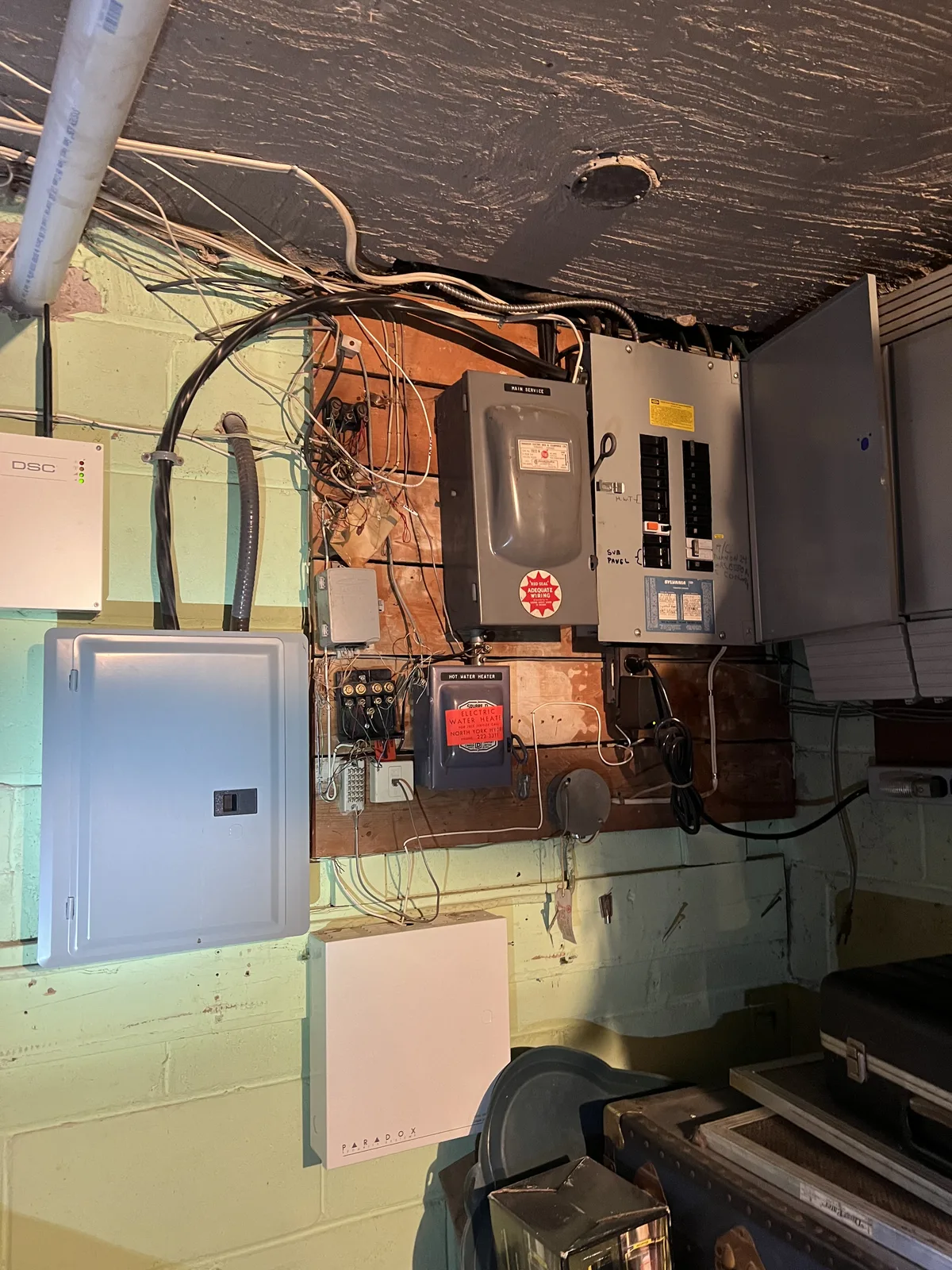Outdoor conduit installation by Safe Electrical Solutions GTA