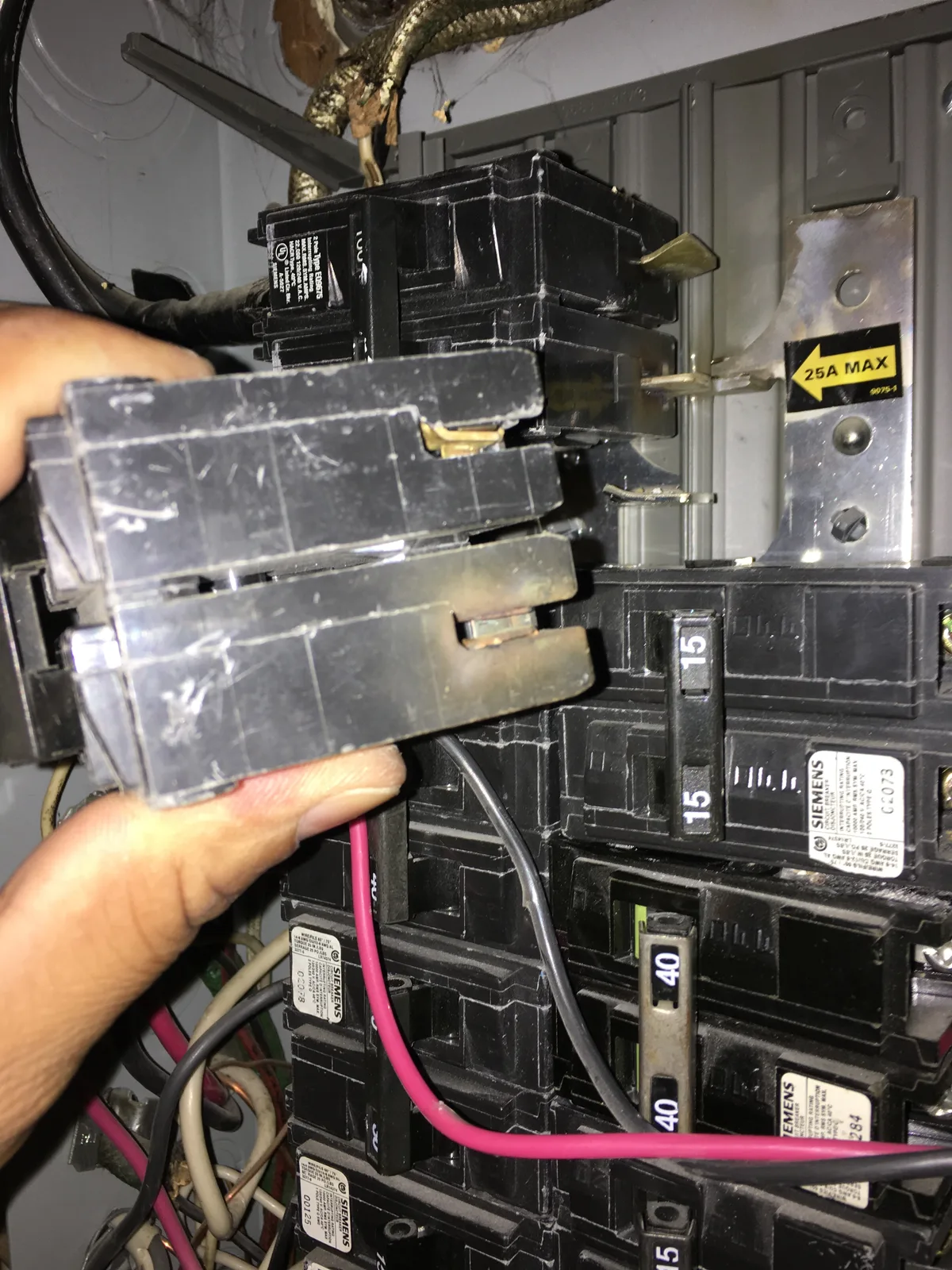 Outdoor service panel installation by licensed GTA electrician