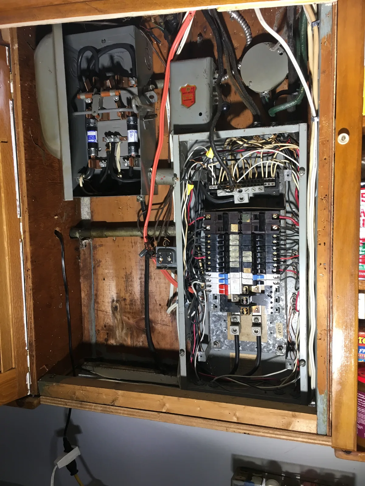 Panel wiring completed by Safe Electrical Solutions Toronto